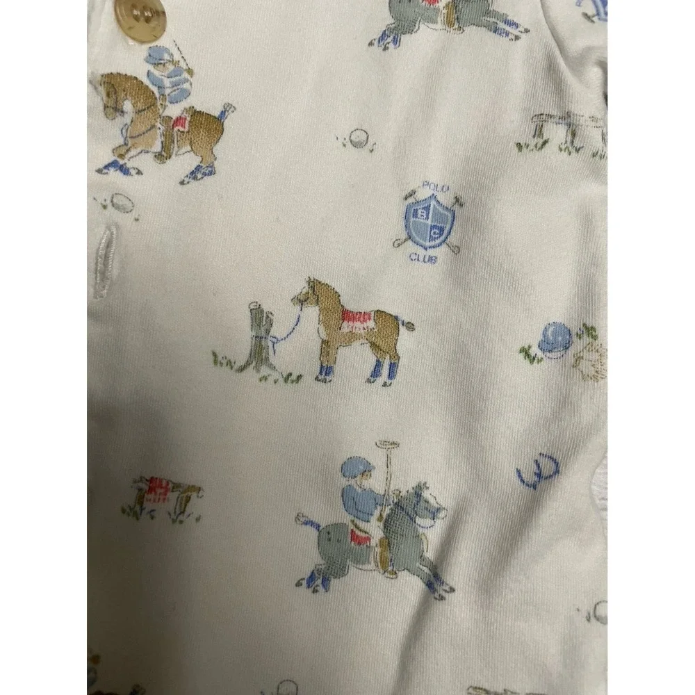 Baby Cotton polo club‎ baby romper Pima cotton newborn